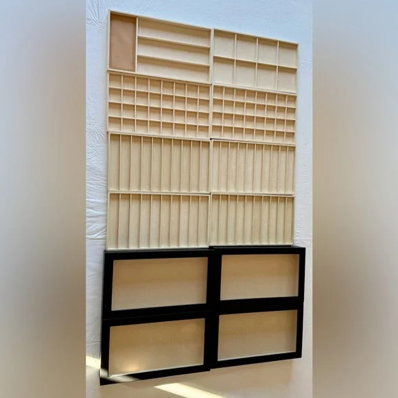 WOLF 1834 SET- U Pick! 1 Vault, 1 Lid & 2 Trays! Excellent CLEAN Condition!